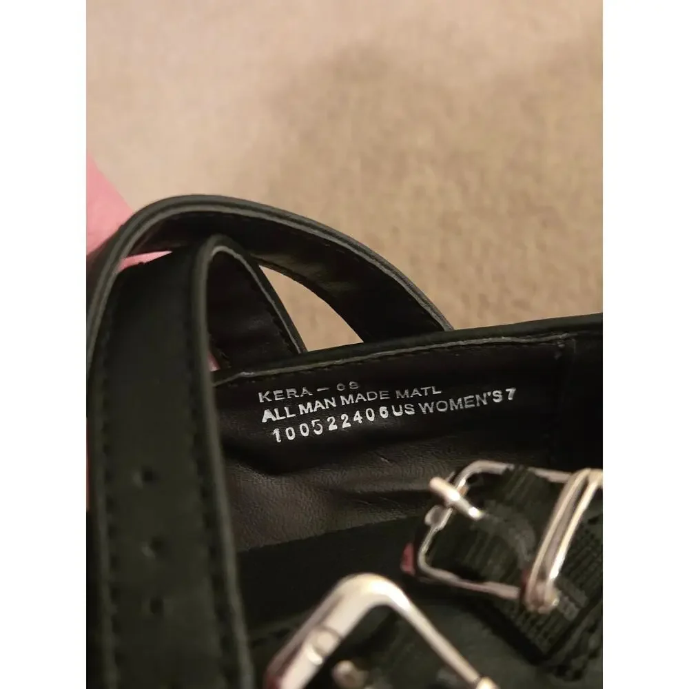 Platform Mary Jane Double Strap Shoes